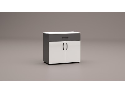 Скрин Аполо 6 (антрацит гланц/бяло гланц)